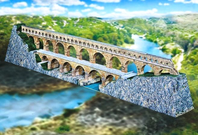 Pont du Gard 1:300