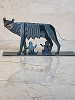 Romeinse wolf Piet design