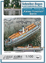 Berliner Fahrgastschiff Kaiser Friedrich 1:100