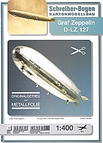 D-LZ 127 Graf Zeppelin metall folie 1:400