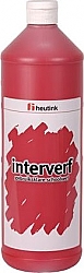 Gouache Interverf - 1 Liter donkerrood