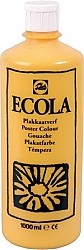 Gouache Ecola 1000 ml donkergeel