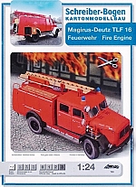 Magirus-Deutz TLF 16 brandweerauto