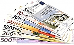 Euro biljetten assortiment