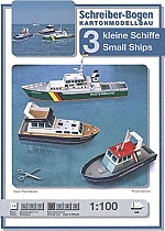 Drie kleine schepen 1:100