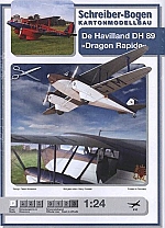 De Havilland DH89 Dragon Rapide 1:24