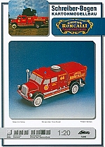 Roncalli brandweerauto