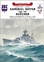 Admiral Hipper of Blücher 1:400
