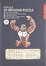 Gorilla Houten 3D Puzzel Kikkerland