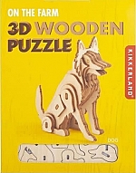 Hond - Houten 3D Puzzel Kikkerland