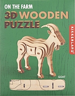 Geit Houten 3D Puzzel Kikkerland