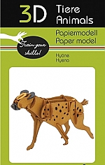 Hyena - 3D karton model