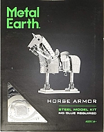 Horse armor metal earth