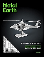 AH-64 Apache Metal Earth