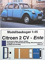 Citroën 2 CV (eend) 1:45