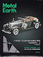 1935 Duesenberg Model J Metal Earth
