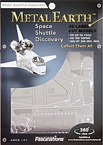 Space Shuttle Discovery Metal Earth