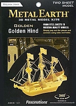 Golden Hind (Gold) Metal Earth 