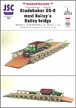 Studebaker US-6 en Bailey bridge 1:72