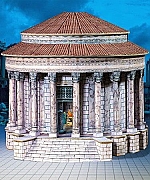 Vesta Tempel in Rome 1:87