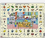 Learning English Puzzle - In de keuken | 7 - 11 jaar