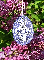 Delftsblauwe Paaseieren Piet Design