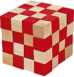Houten kubus IQ test