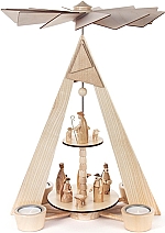 Pyramide kerststal met 1 �tage