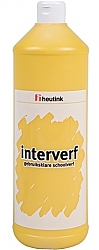 Gouache Interverf - 1 Liter geel