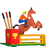 Pennenbak springruiter