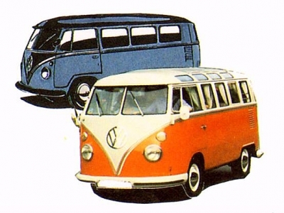 VW-bus Samba en Combi