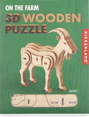 Geit Houten 3D Puzzel Kikkerland