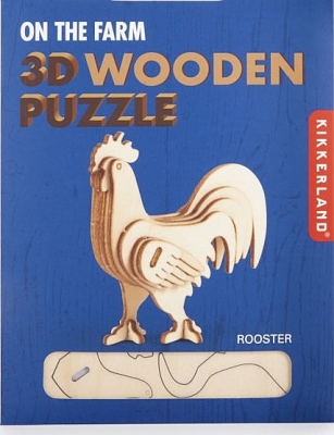 Haan Houten 3D Puzzel Kikkerland