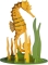 Zeepaardje - 3D karton model