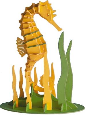 Zeepaardje - 3D karton model