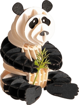 Panda - 3D karton model