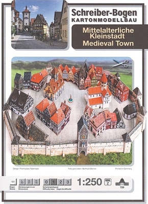 Mittelalterliche Kleinstadt 1:250
