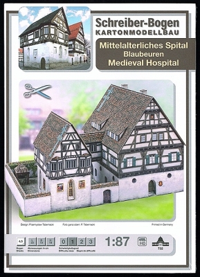 Mittelalterliches Spital blaubeuren 1:87