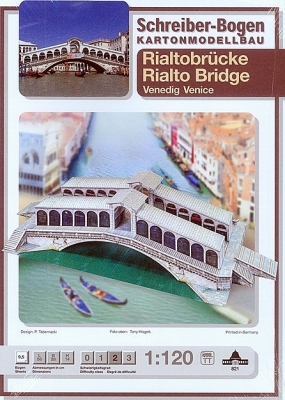 Rialto Bridge Venice 1:120