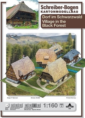 Dorf im Schwarzwald 1:160