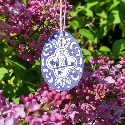 Delftsblauwe Paaseieren Piet Design