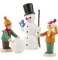 Winterkinderen met sneeuwman (3)